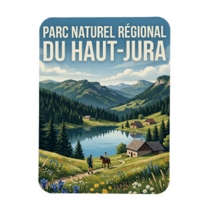 Magnet Flexible Parc naturel régional du Haut-Jura France