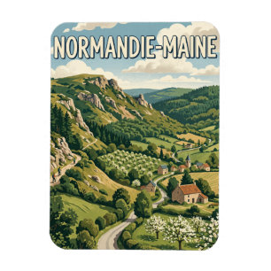 Magnet Flexible Parc naturel régional Normandie-Maine France