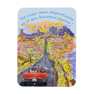 Magnet Flexible pareja de viaje