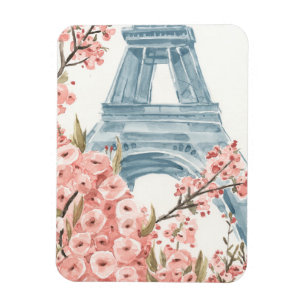 Magnet Flexible Paris Cerise Blossoms