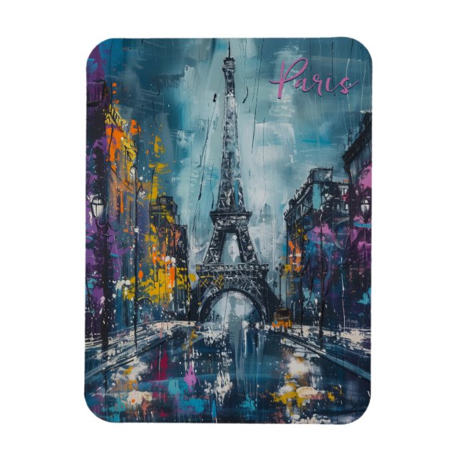 Magnet Flexible Paris Fashion Night (Vertical)