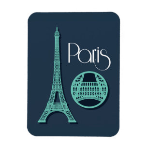 Magnet Flexible Paris Teal