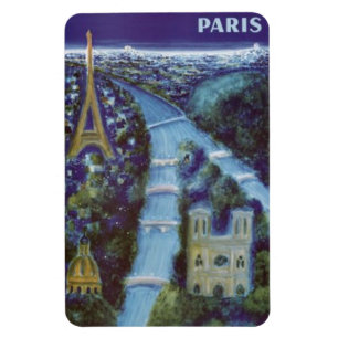 Magnet Flexible Paris vintage, France -