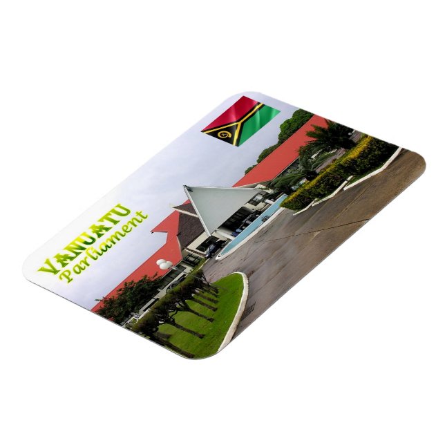 Magnet Flexible Parlement de Vanuatu (Côté Gauche)