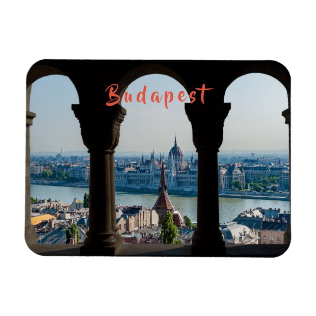 Magnet Flexible Parlement hongrois et de Budapest (Horizontal)