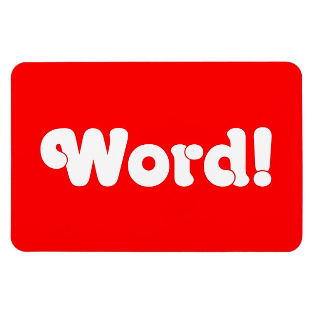 Magnet Flexible Parole ! (Horizontal)