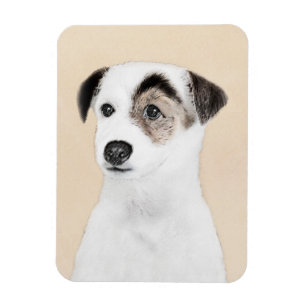 Magnet Flexible Parson Jack Russell Terrier Peinture - Chien Art
