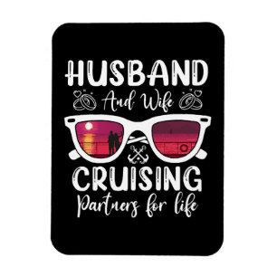 Magnet Flexible Partenaires de croisière mari et femme pour la vie