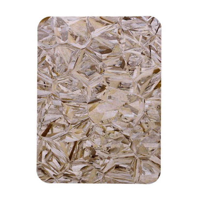 Magnet Flexible Particle OSB Construction Plywood Print (Vertical)