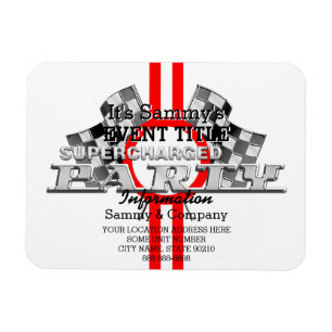 Magnet Flexible Partie de performance surchargée personnalisée