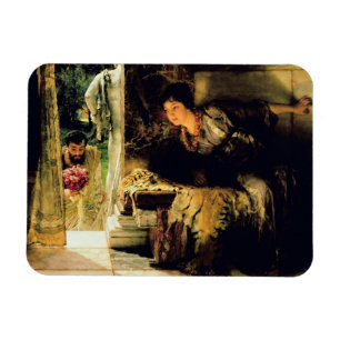 Magnet Flexible Pas bienvenus d'Alma-Tadema , 1883