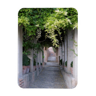 Magnet Flexible Passerelle couverte de feuillage, Espagne
