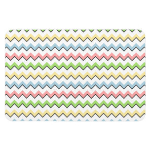 Magnet Flexible Pastel Chevron-Drop Shadow par Shirley Taylor