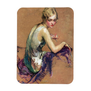 Magnet Flexible Pastel Portrait