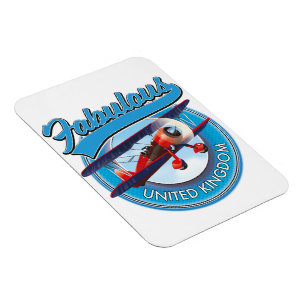 Magnet Flexible Patch de voyage au Royaume-Uni fabuleux.