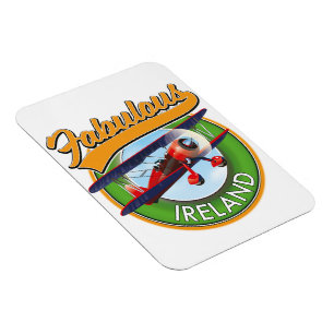 Magnet Flexible patch de voyage en Irlande fabuleux.