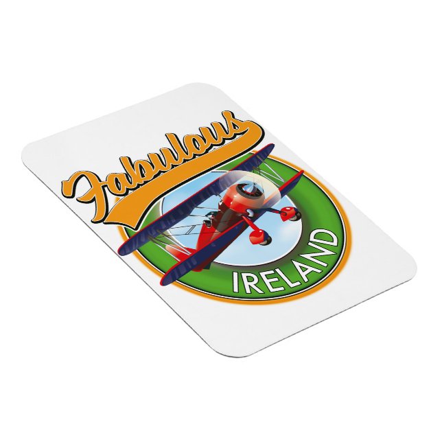 Magnet Flexible patch de voyage en Irlande fabuleux. (Côté Droit)