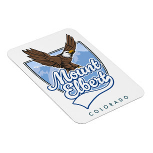 Magnet Flexible Patch de voyage Mont Elbert