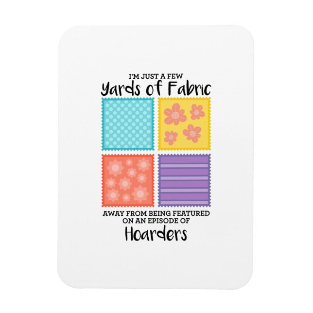 Magnet Flexible Patchwork - à quelques mètres de tissu (Vertical)