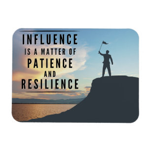 Magnet Flexible Patience de l'influence - Motivationnel