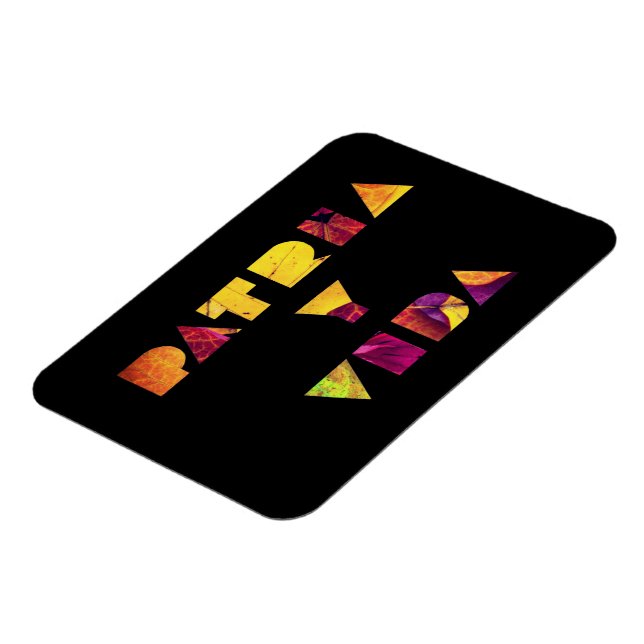 Magnet Flexible Patria y Vida Noir Bourgogne automne (Côté Gauche)