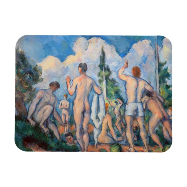 Magnet Flexible Paul Cezanne - Baigneurs (Horizontal)