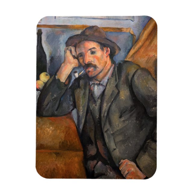 Magnet Flexible Paul Cezanne - Fumeur (Vertical)