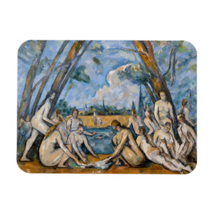 Magnet Flexible Paul Cezanne - Les Grandes Baignoires