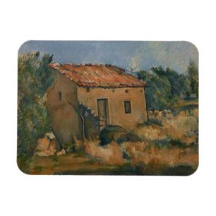 Magnet Flexible Paul Cezanne - Maison abandonnée