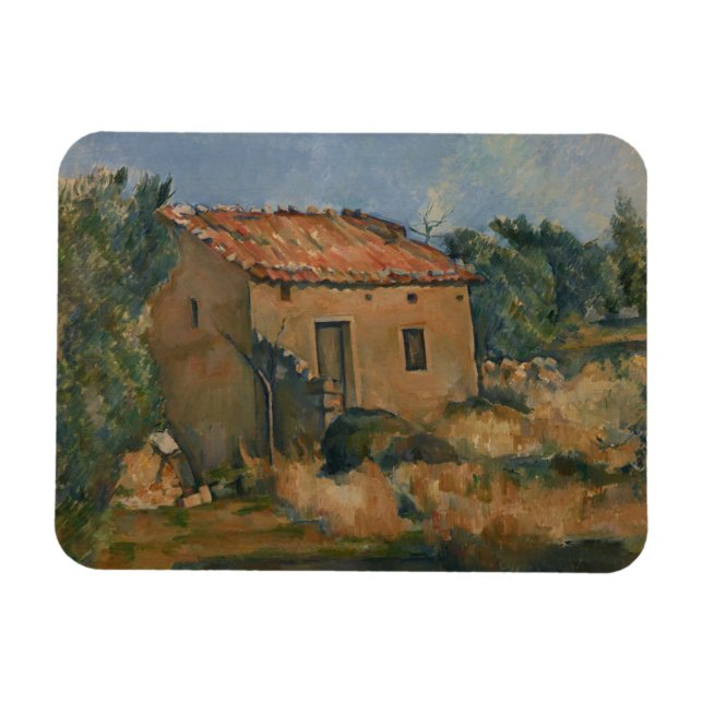 Magnet Flexible Paul Cezanne - Maison abandonnée (Horizontal)