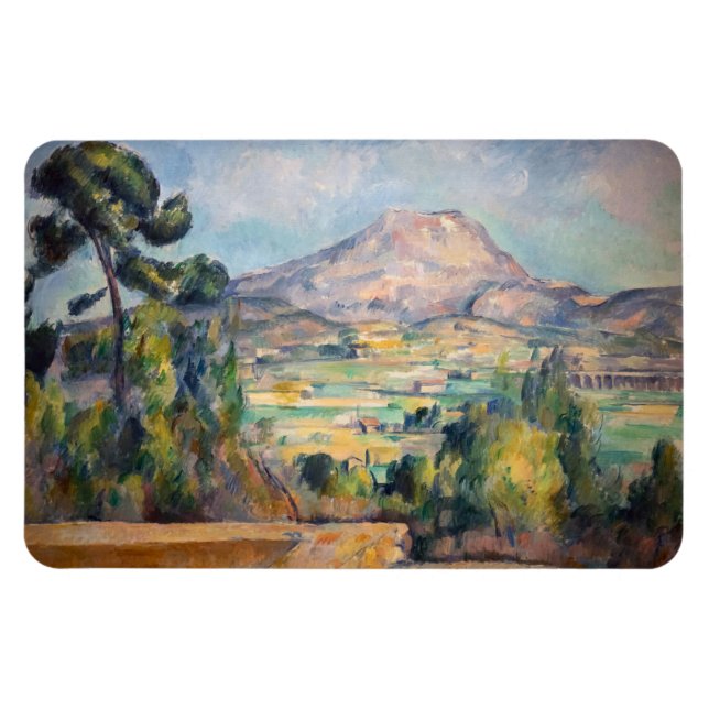 Magnet Flexible Paul Cezanne - Mont Sainte-Victoire (Horizontal)