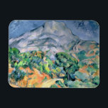 Magnet Flexible Paul Cezanne | Mont Sainte-Victoire, 1900<br><div class="desc">Numéro de la collection d'images : BAL49324 Mont Sainte-Victoire,  1900 (huile sur toile). Cezanne,  Paul (1839-1906) huile sur toile. Hermitage,  Saint-Pétersbourg,  Russie. 1900</div>