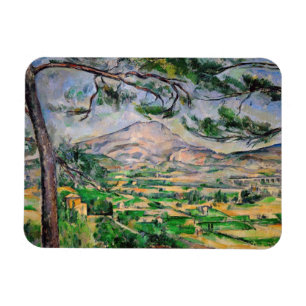 Magnet Flexible Paul Cezanne - Mont Sainte-Victoire et Grand Pin