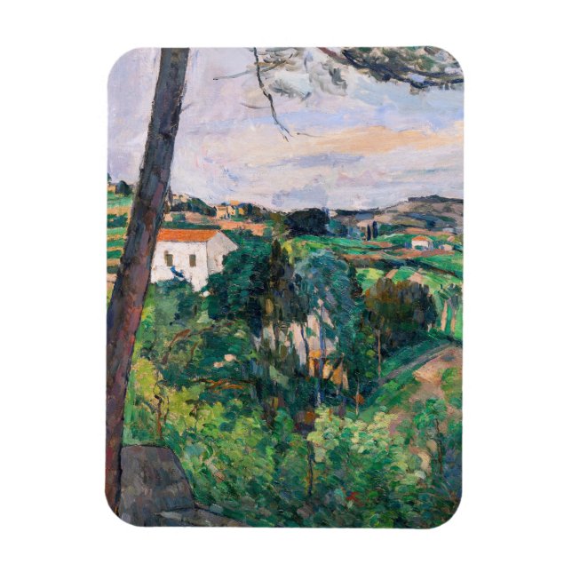 Magnet Flexible Paul Cezanne - Pin à L'Estaque (Vertical)