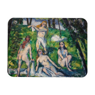 Magnet Flexible Paul Cezanne - Quatre baigneuses