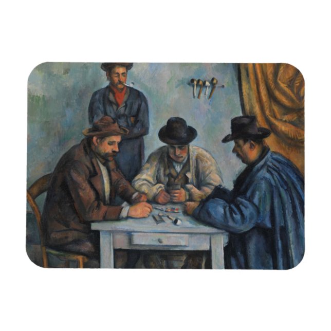Magnet Flexible Paul Cezanne | The Card Players (Horizontal)