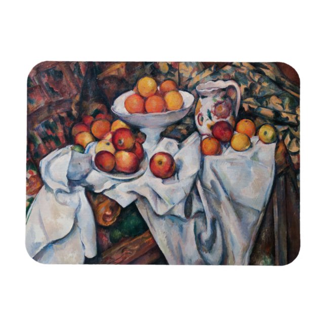 Magnet Flexible Paul Cezanne - Vie morte, Pommes et Oranges (Horizontal)