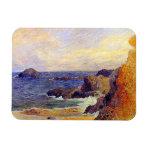Magnet Flexible Paul Gauguin - Côte rocheuse Peinture d'art fin