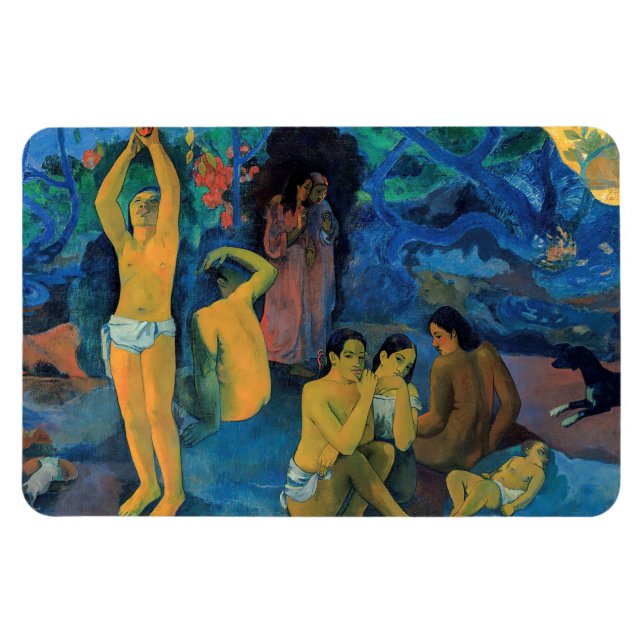 Magnet Flexible Paul Gauguin - D'Où Sommes-Nous Venus ? (Horizontal)
