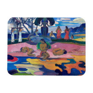 Magnet Flexible Paul Gauguin - Jour de la déesse / Mahana no atua