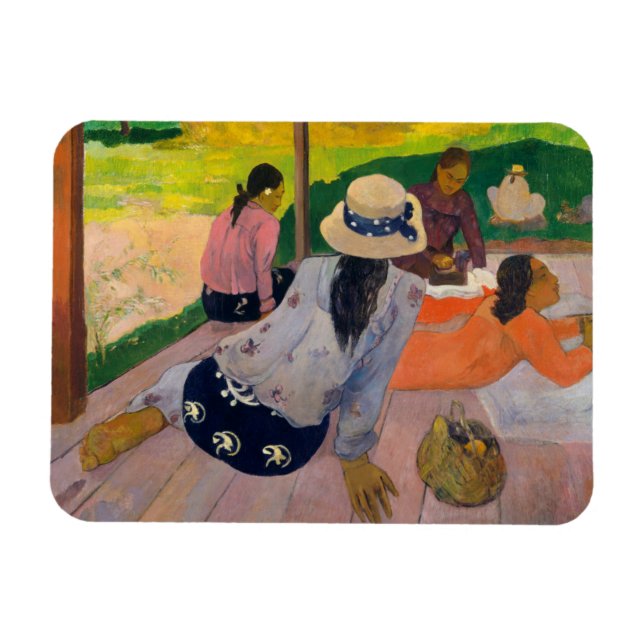 Magnet Flexible Paul Gauguin | La Siesta (Horizontal)