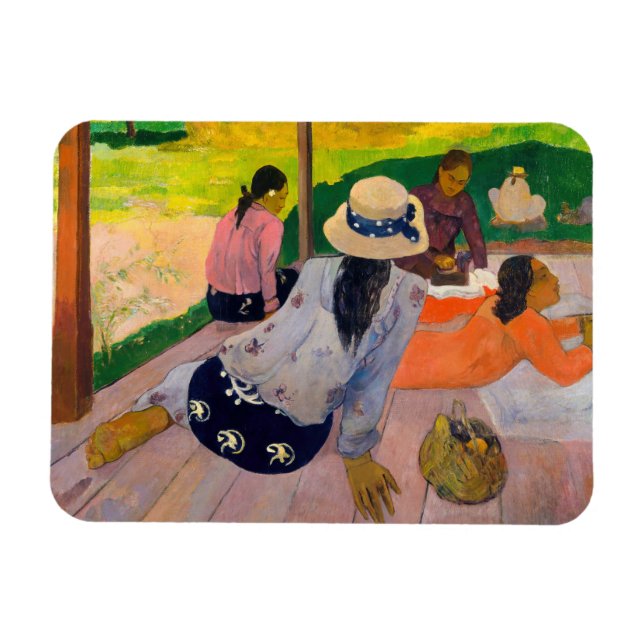 Magnet Flexible Paul Gauguin - La Sieste (Horizontal)