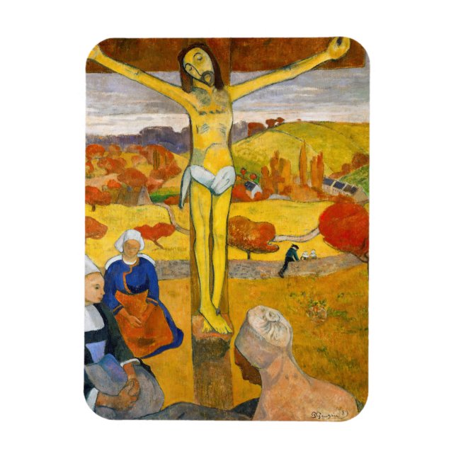 Magnet Flexible Paul Gauguin - Le Christ Jaune (Vertical)