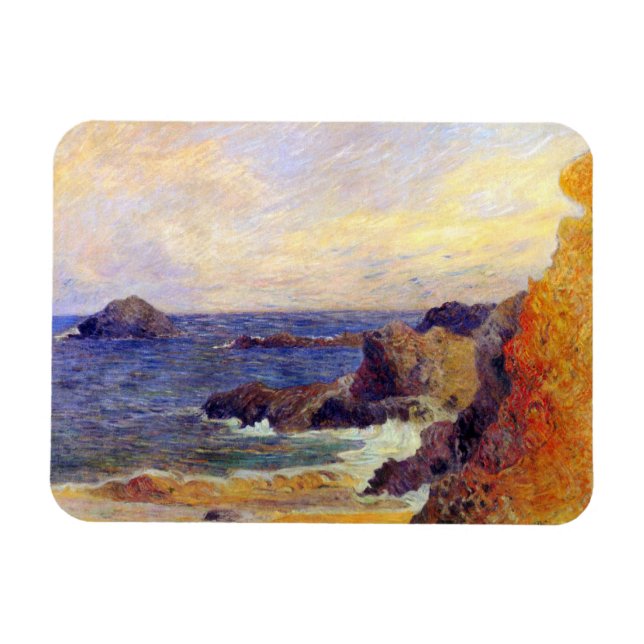 Magnet Flexible Paul Gauguin - Peinture des Beaux-Arts de la Côte  (Horizontal)