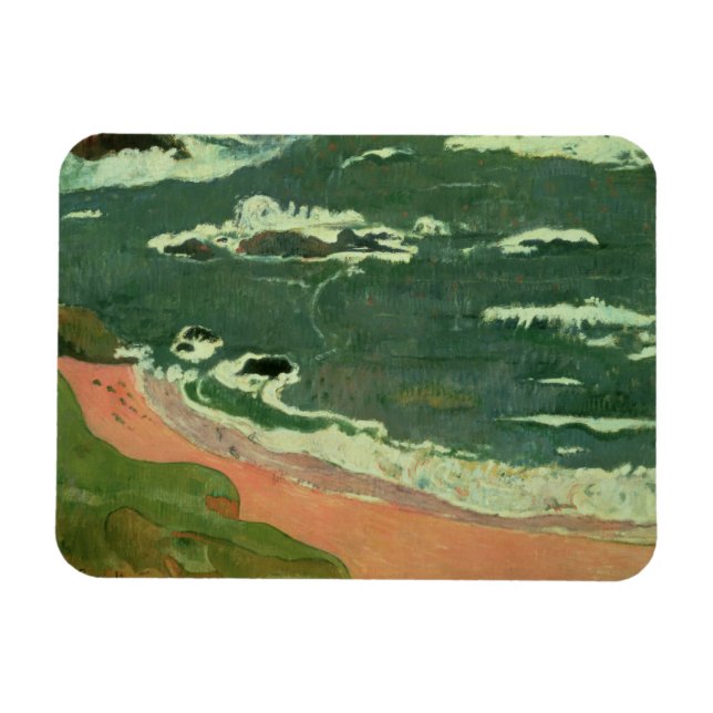 Magnet Flexible Paul Gauguin | Plage au Pouldu, 1889 (Horizontal)
