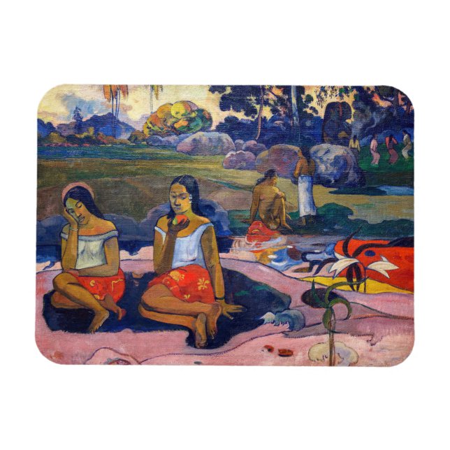 Magnet Flexible Paul Gauguin - Source sacrée, Douces Rêves (Horizontal)