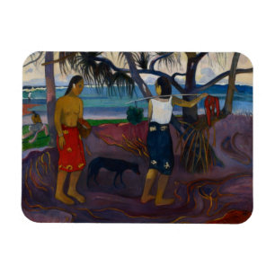 Magnet Flexible Paul Gauguin sous le Pandanus, 1891 (huile sur