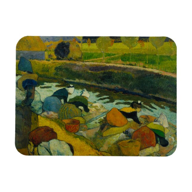 Magnet Flexible Paul Gauguin - Washerwomen (Horizontal)