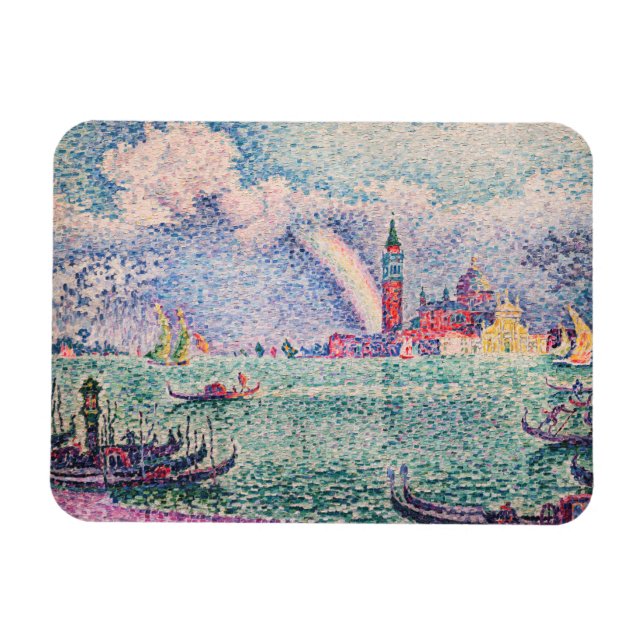 Magnet Flexible Paul Signac - Arc-en-ciel, Venise (Horizontal)