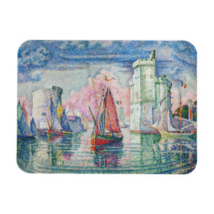 Magnet Flexible Paul Signac - Entrée du port de La Rochelle